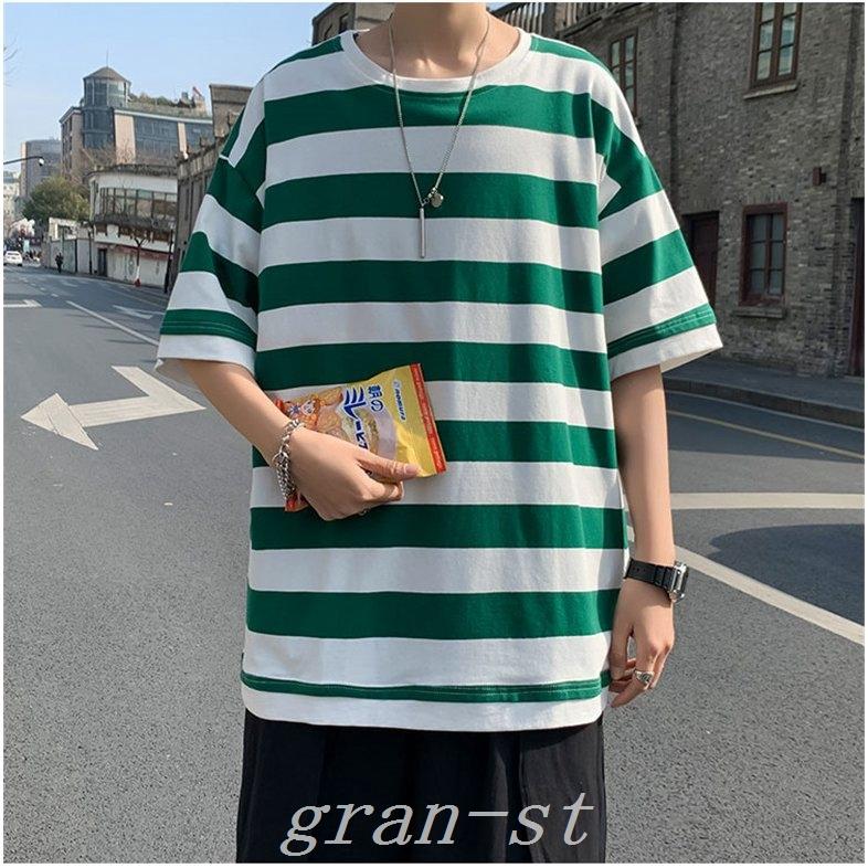 新製品情報も満載 メンズtシャツ半袖カジュアルクールネックボーダーインナー夏男子トップス 半袖 サイズ 2xl Www Fattoriabacio Com