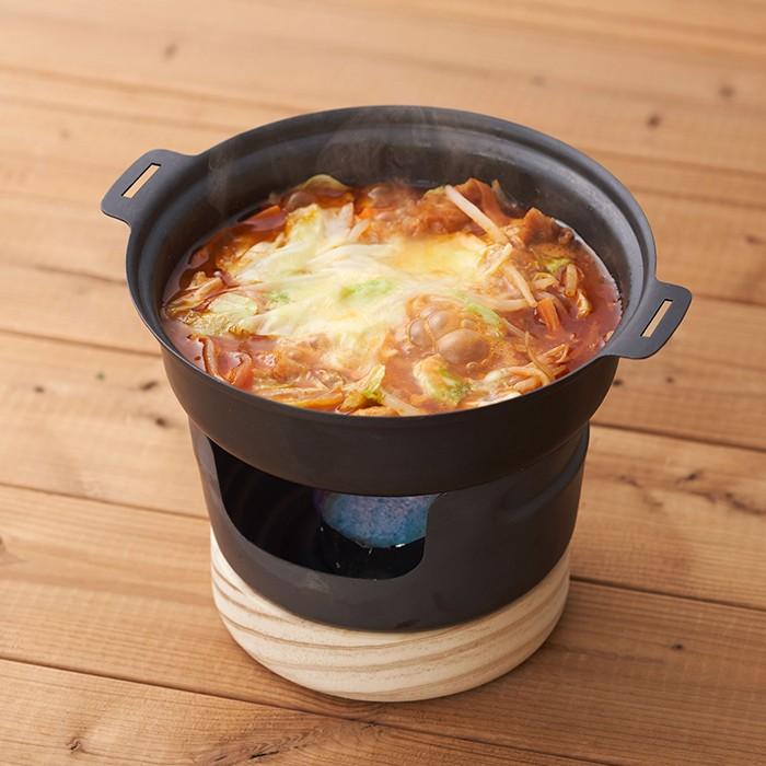ドウシシャ 鉄なべ ミニ 470ml 固形燃料 レシピ付き LivE : Shimadaya