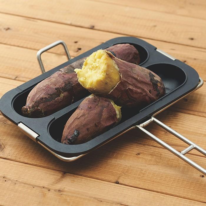 ドウシシャ 焼き芋プレート ガス火専用 レシピ付き LivE ドウシシャ 焼き芋プレート ガス火専用 レシピ付き LivE