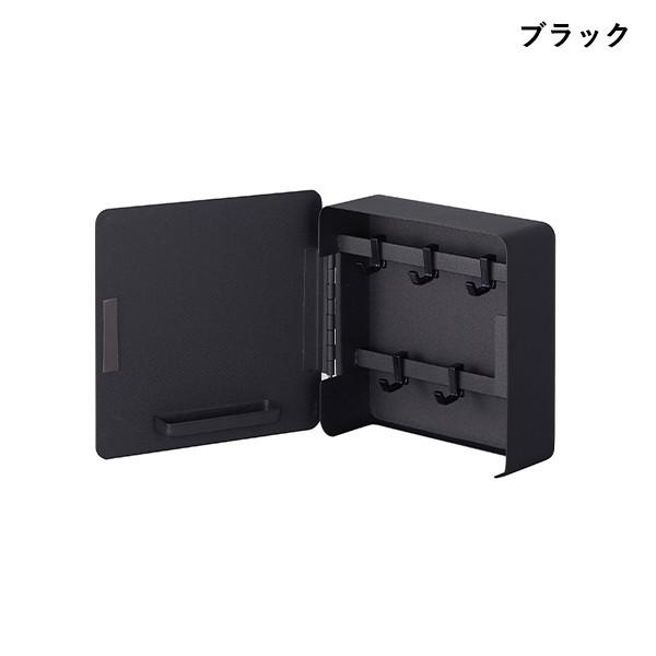 マグネットキーフック2段 タワー ホワイト ブラック 4799 4800 【YZ