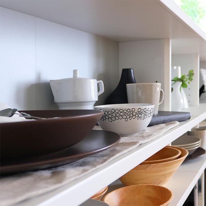 送料無料】幅90CM カウンター下収納(棚) オープンラック ピタシエ PTS