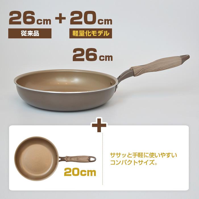 限定カラー・500日保証】evercook 26cm選べる2点セット フライパン