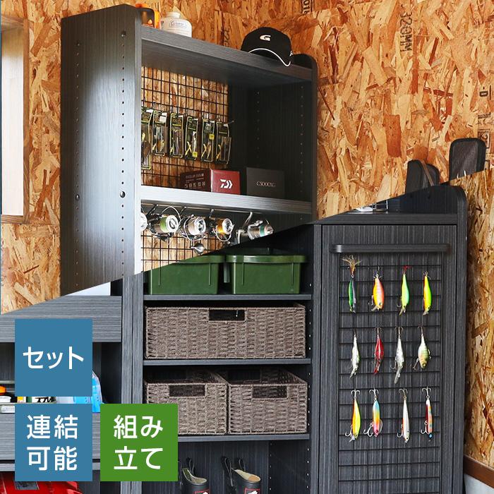 送料無料】ペスカレージストッカーセット PSR-1080&1080D BK 