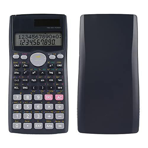 関数電卓 12桁 二重電源 ソーラー 多機能 ベクトル 統計計算 LCD 2桁
