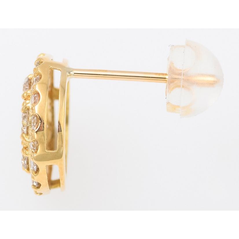 【美品】 K18 ダイヤモンド ピアス 【9153441954】(33074円)