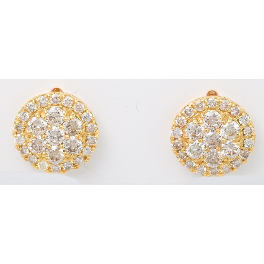 【美品】 K18 ダイヤモンド ピアス 【9153441954】(33074円)