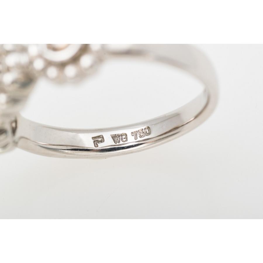 POLA】ポーラ 750WG ブラウンダイヤモンド リング 品番p21-146