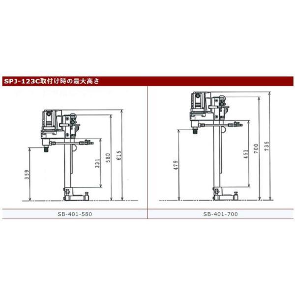 発研(コンセック) SPJ-123C(65φビット付・スイベル無) 湿式ダイヤモンドコアドリルセット Cロッドネジ用 ◆｜shimadougu-y｜02