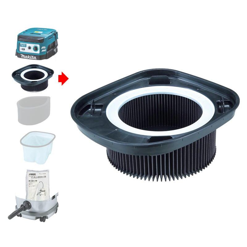 【ヒロ】１２枚セット マキタ（makita） A-50491 集じん機用パウダフィルタ (粉じん用)【集