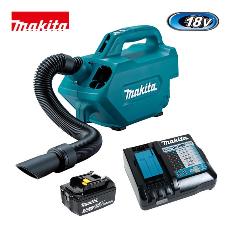 マキタ(makita) CL184DRF 充電式クリーナ 18V 3Ah セット品(本体・BL1830B・充電器) (紙パック式・ワンタッチスイッチ) 掃除機 コードレス マキタ（makita） CL184DRF 充電式クリーナ 18V 3Ah セット品(本体