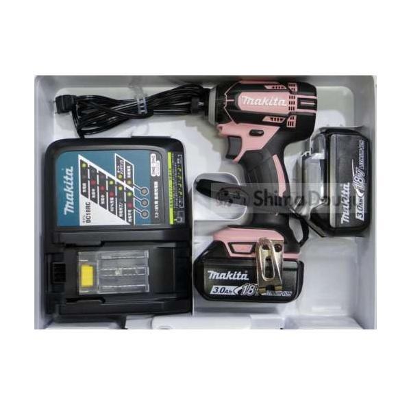 マキタ 充電式インパクトドライバー TD149DRFXP(ピンク) 18V(3.0 マキタ 充電式インパクトドライバー TD149DRFXP(ピンク) 18V(3.0
