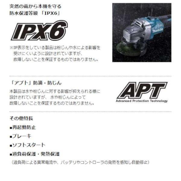 マキタ GA001GZ 100mm充電式ディスクグラインダ(スライド マキタ GA001GZ 100mm充電式ディスクグラインダ(スライド