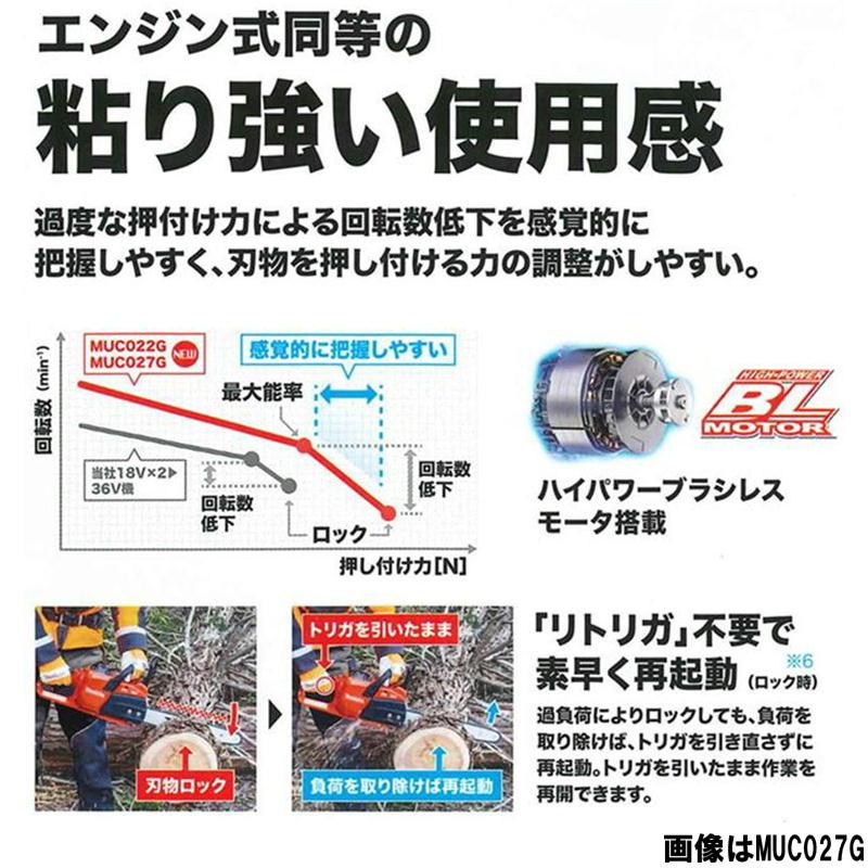 マキタ（makita） MUC022GRU 350mm充電式チェーンソー 40Vmax 4Ah