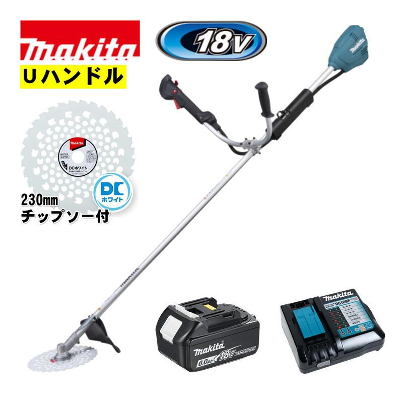 マキタ（makita） MUR196UDRG (Uハンドル)充電式草刈機 18V 6Ah セット