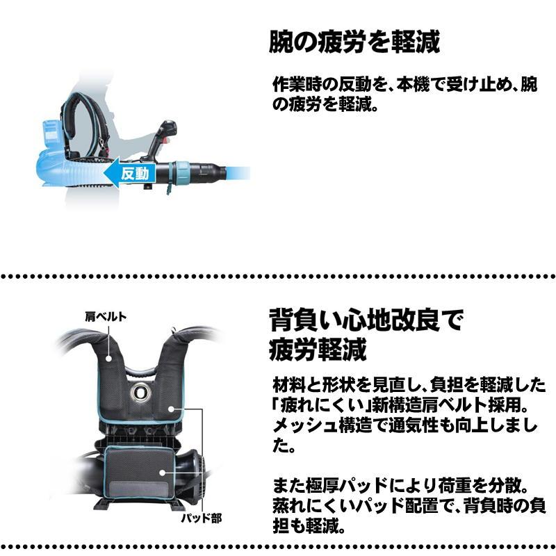 マキタ（makita） MUB004GZ 充電式背負ブロワ 40Vmax 本体のみ(充電器