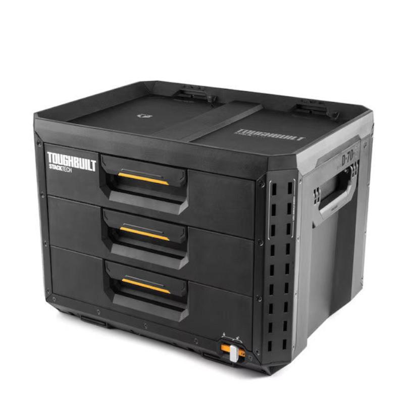 TOUGHBUILT(タフビルト) TB-B1-D-70-3 STACK TECH 3ドロワー収納 