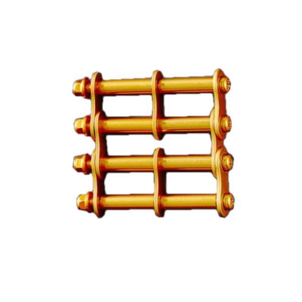 ニックス(KNICKS)ALU-3-GO KNICKS(ニックス) ALU-3-GO アルマイト加工 3連結金具一式 ゴールド