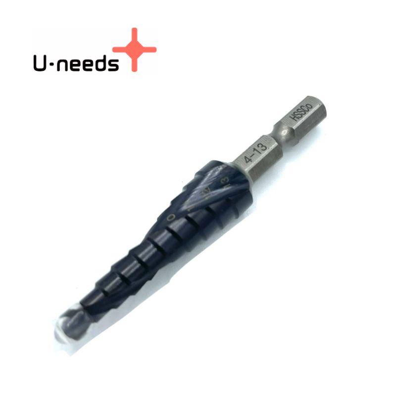 U-needs(ユニーズ) TB413 竹ちゃんブラックステップドリル 窒化チタン
