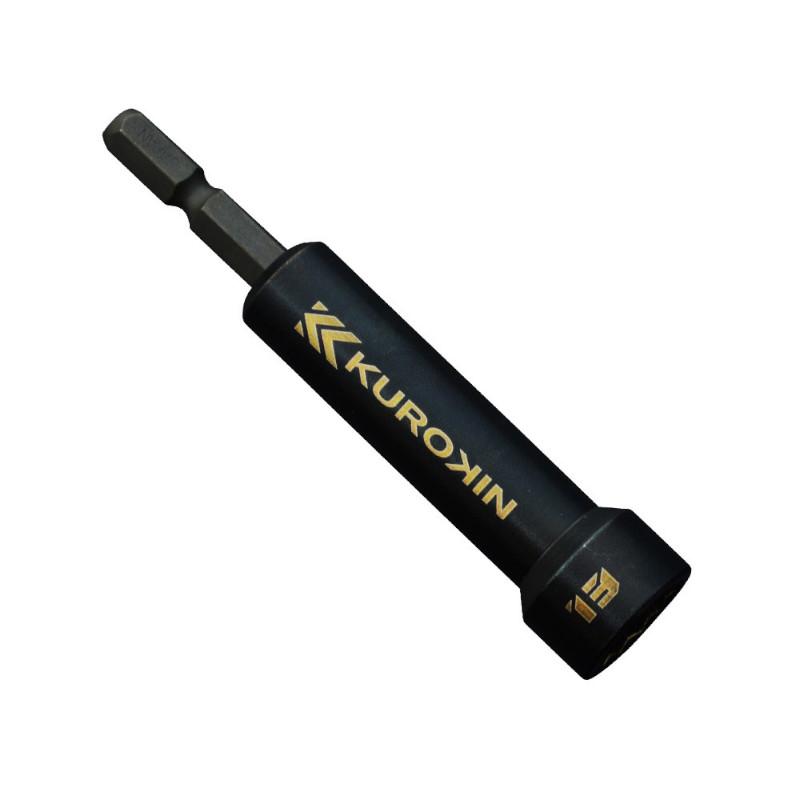 フジ矢 KUROKIN 512-13-BG セミロングソケット 13mm 黒金(クロキン