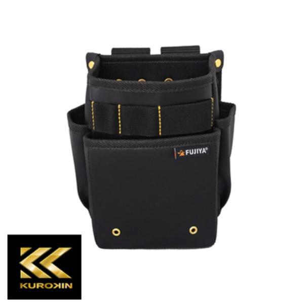 現場プロも唸るスタイリッシュなKUROKIN（黒金）腰袋/工具差し