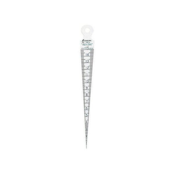 シンワ シンワ測定 テーパーゲージ 62600 15mm ○ : 電動工具・大工