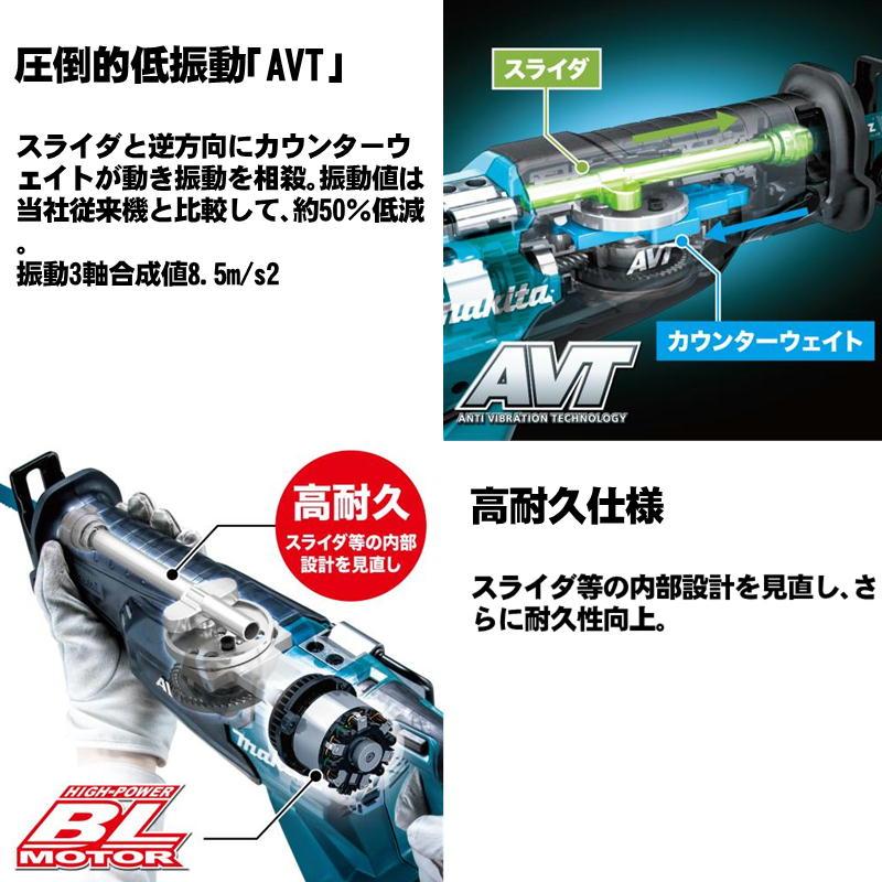 マキタ（makita） JR002GZ 充電式レシプロソー (本体＋ケース) 40Vmax 