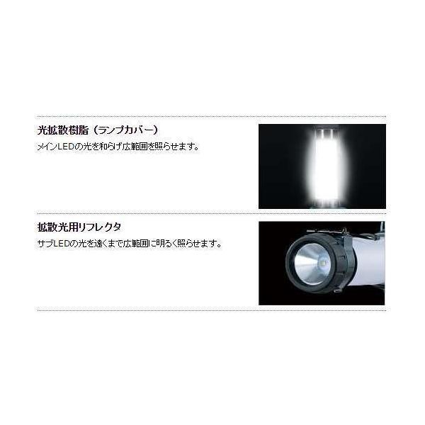 マキタ ML807 LEDワークライト(14.4V/18V専用) 充電器 DC18RF バッテリ BL1860B ◆｜shimadougu-y｜03