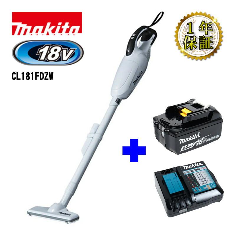 マキタ（makita） CL181FDZW 充電式クリーナー(掃除機) 18V(本体のみ