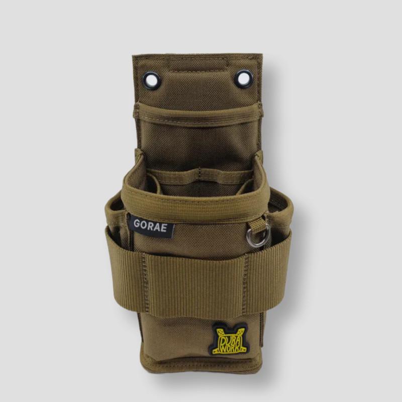 DURAWORK (デュラワーク) Dura407 ゴラエポーチ ブラウン ◇ : 電動