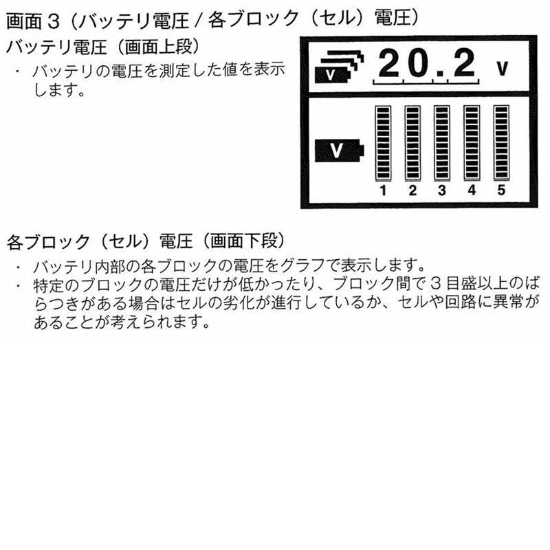 マキタ A-61488 ポータブルバッテリチェッカ BTC04 (バッテリ14.4V・18V用・別売品 BTC05使用で40Vmaxも可能)｜shimadougu｜06