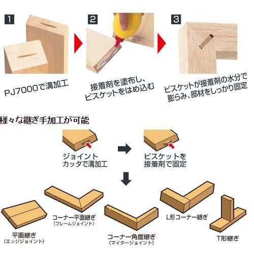 マキタ PJ7000 <継ぎ手加工工具>ジョイントカッター マキタ PJ7000 <継ぎ手加工工具>ジョイントカッター