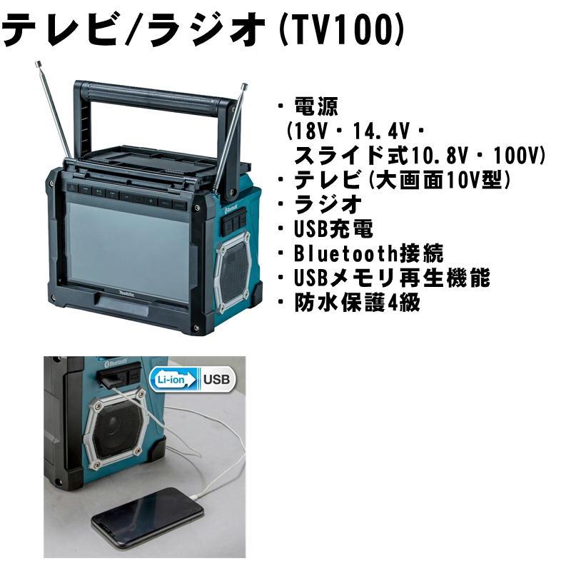 マキタ(makita) CK1011 防災用コンボキッド 18V (テレビラジオ・ライト・バッテリ(BL1830)1個・充電器・バッグ)_2