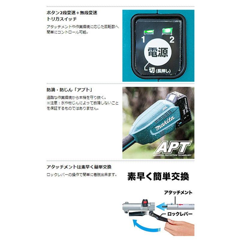マキタ MUX18DRGM 充電式スプリット草刈機 18V(6.0Ah) セット品 マキタ MUX18DRGM 充電式スプリット草刈機 18V(6.0Ah) セット品