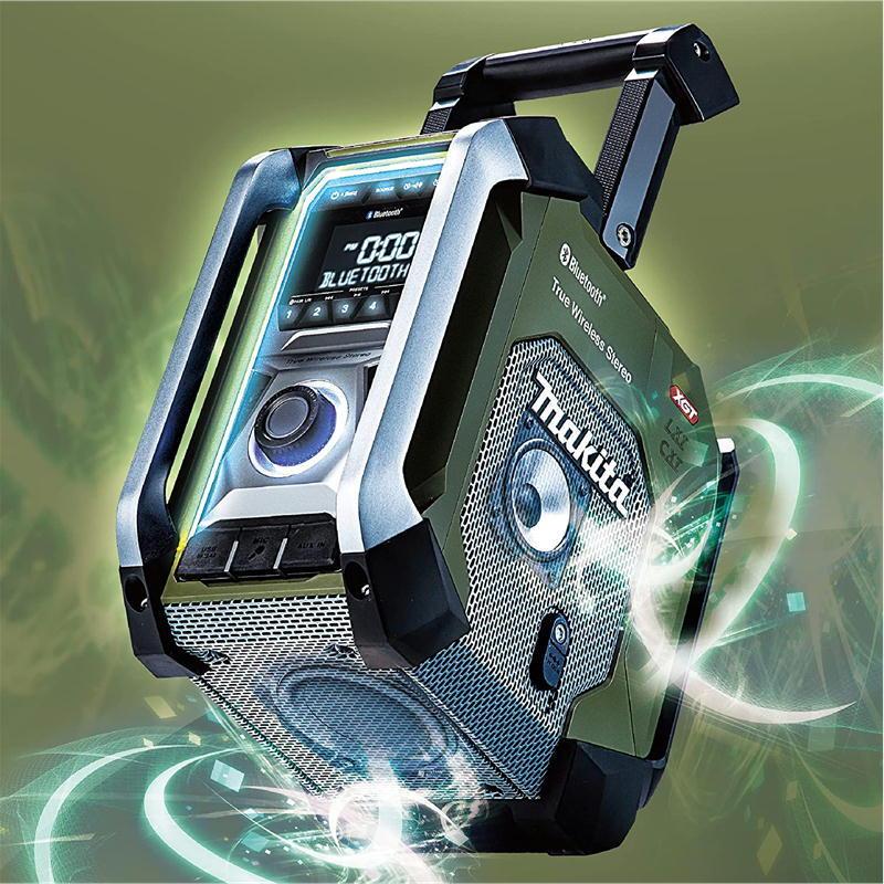 マキタ（makita） MR005GZ 充電式ラジオ 40Vmax(青)Bluetooth対応 