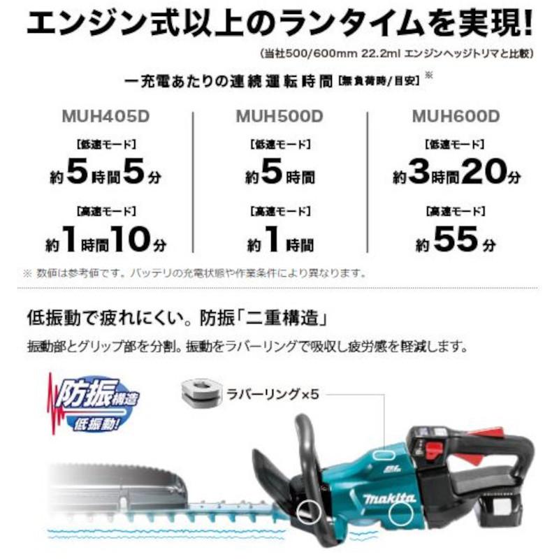 マキタ（makita） MUH500DZ 充電式生垣バリカン(充電式ヘッジトリマ 