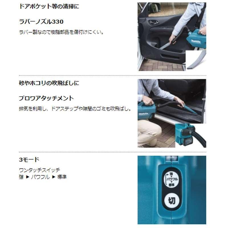 CL121DZ 充電式クリーナー(車内清掃に最適) 【Kavolet】 スライド式10.8V(※本体のみ・使用には別売のバッテリ・充電器必須) コードレス