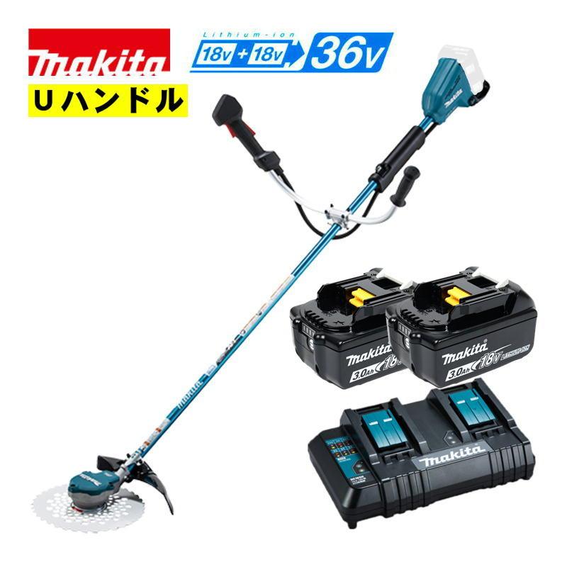 MAKITA マキタ MUR368UD 18V+18V 36V 充電式草刈機 Uハンドル仕様 