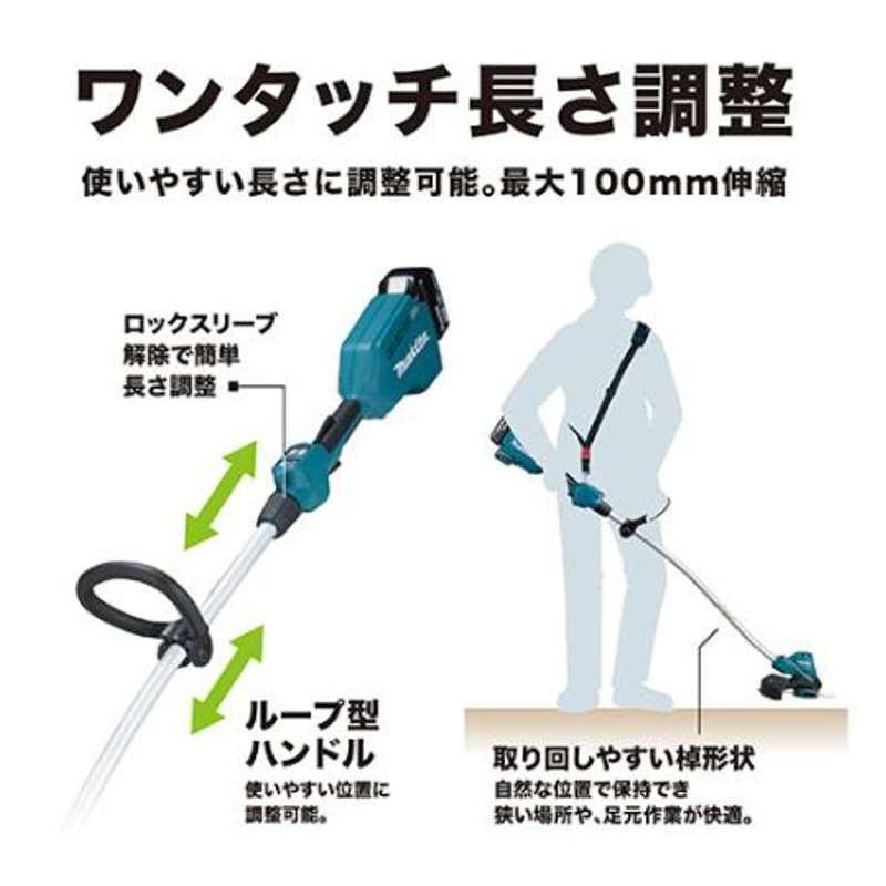 マキタ MUR189DSFP(ピンク) 充電式草刈機 18V(3.0Ah) セット品 