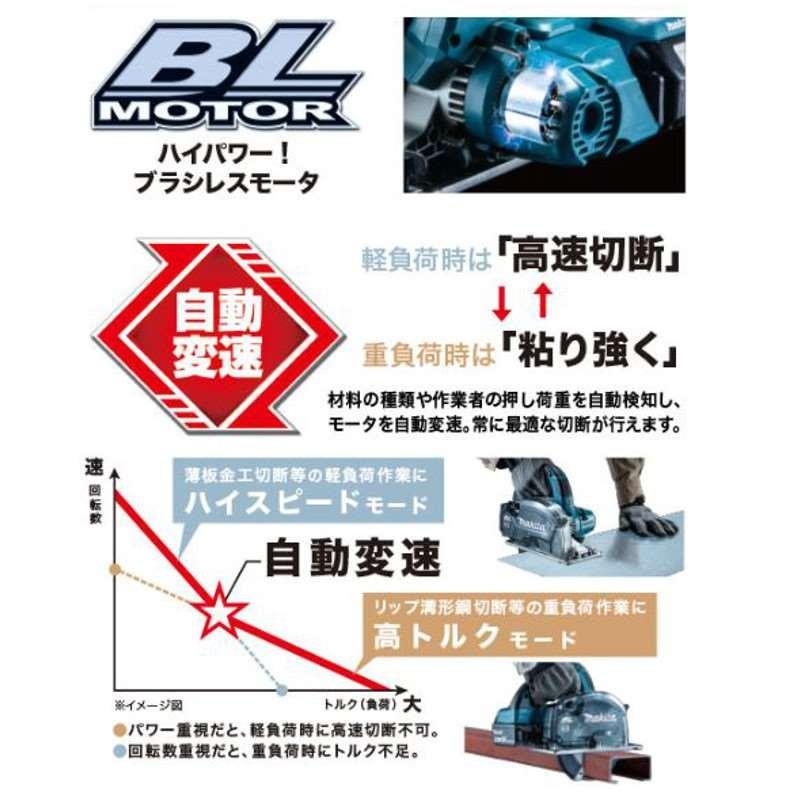マキタ CS553DZS 150mm充電式チップソーカッタ 18V (※本体のみ マキタ CS553DZS 150mm充電式チップソーカッタ 18V (※本体のみ