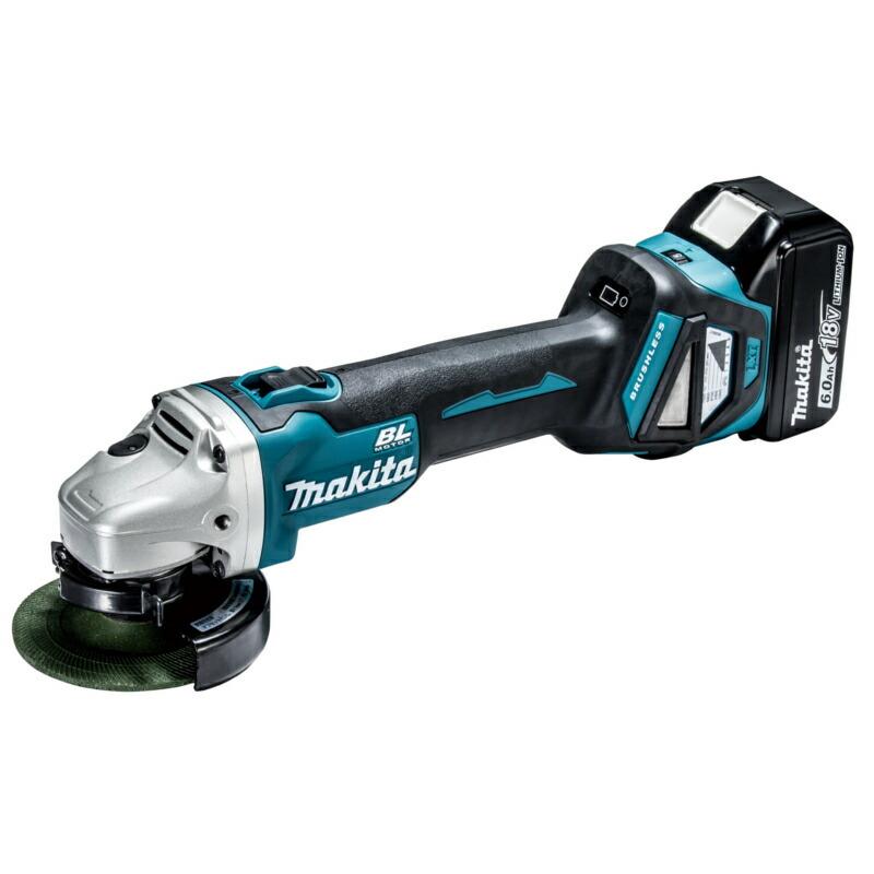 マキタ GA412DRGX 100mm充電式グラインダー 18V(6.0Ah×2本 マキタ GA412DRGX 100mm充電式グラインダー 18V(6.0Ah×2本