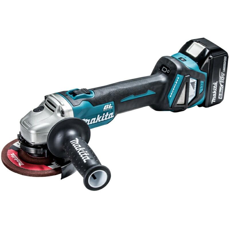 マキタ（makita） GA512DRGX 125mm充電式グラインダー 18V(6.0Ah×2本 