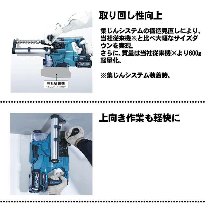 マキタ（makita） HR011GZKV 28mm充電式ハンマドリル 集じんシステム付