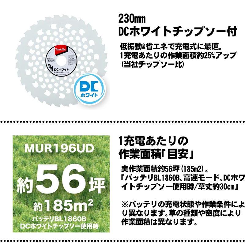 マキタ（makita） MUR196UDZ (Uハンドル)充電式草刈機 18V 本体のみ