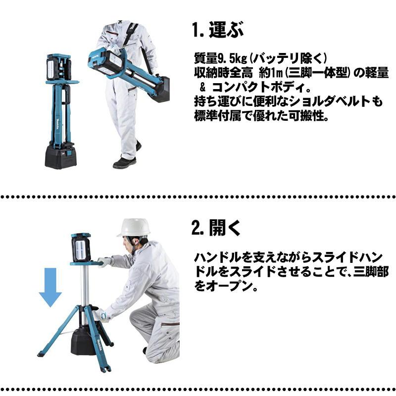 マキタ（makita） ML014G 充電式タワーライト 18V / 40Vmax対応 本体