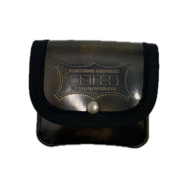 KNICKS(ニックス) ADV-100BOX-Y アドバンガラス革小物ポーチ イエロー