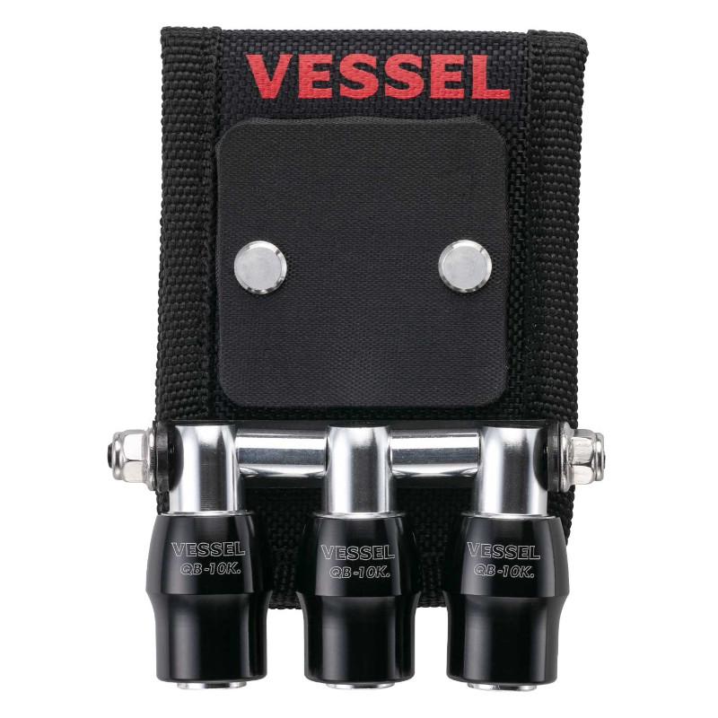 VESSEL(ベッセル) QB-10MB3K クイックキャッチャー3連ホルダー
