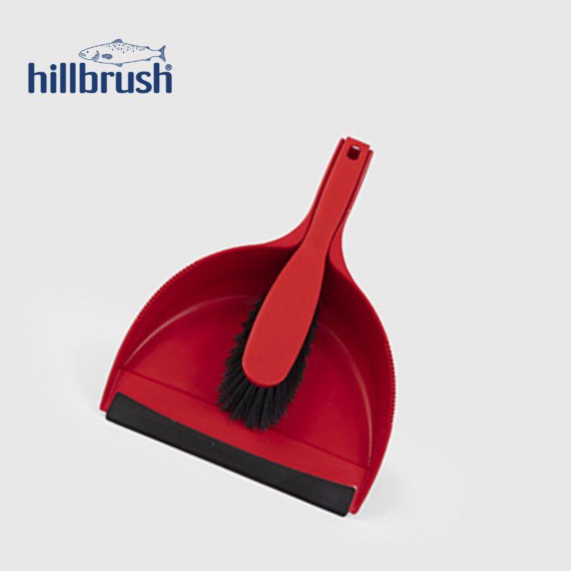 hillbrush(ヒルブラシ) DP4SET-R ダストパン&ブラシセット 赤 hillbrush(ヒルブラシ) DP4SET-R ダストパン&ブラシセット 赤