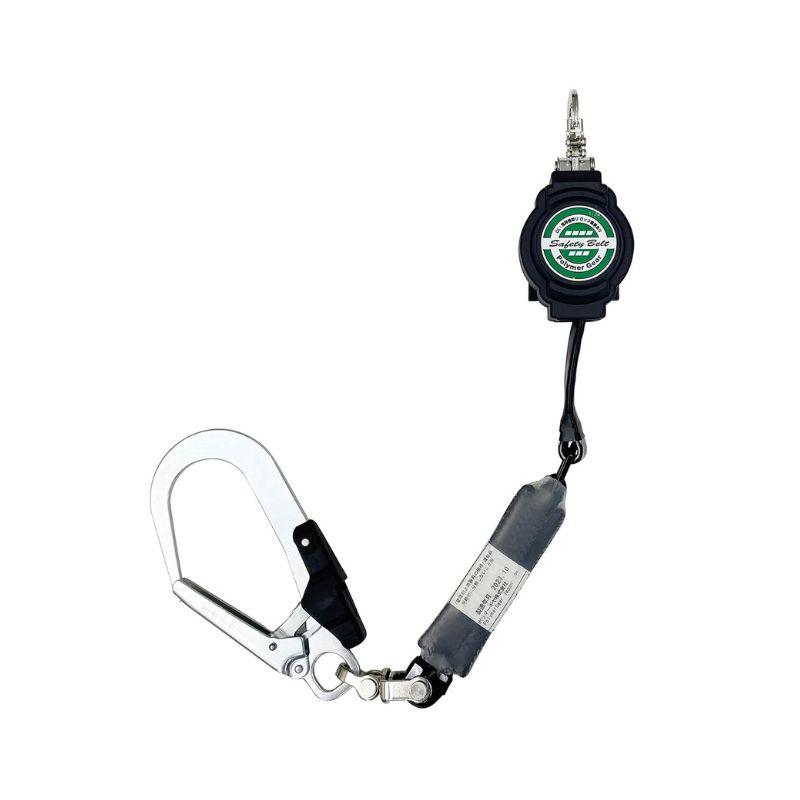 ポリマーギヤ DLNC-51S ロック機能付き ハーネス型安全帯用ランヤード