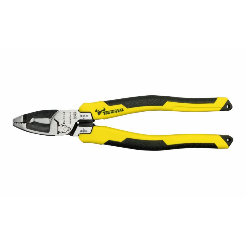 TSUNODA(ツノダ) PW-DP200TG 電工パワーVAペンチ 200mm ◇ : 島道具
