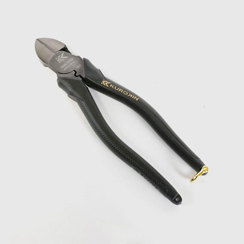 フジ矢 760N-175BG KUROKIN 偏芯強力ニッパ薄刃 175mm 黒金(クロキン